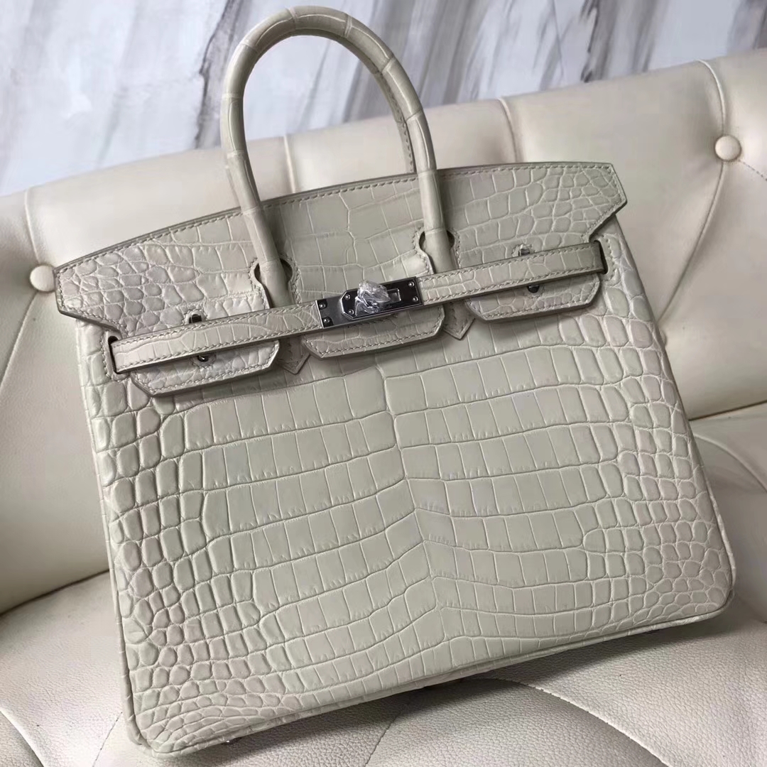 hermès(爱马仕)birkin25cm crocodile matt 雾面鳄鱼