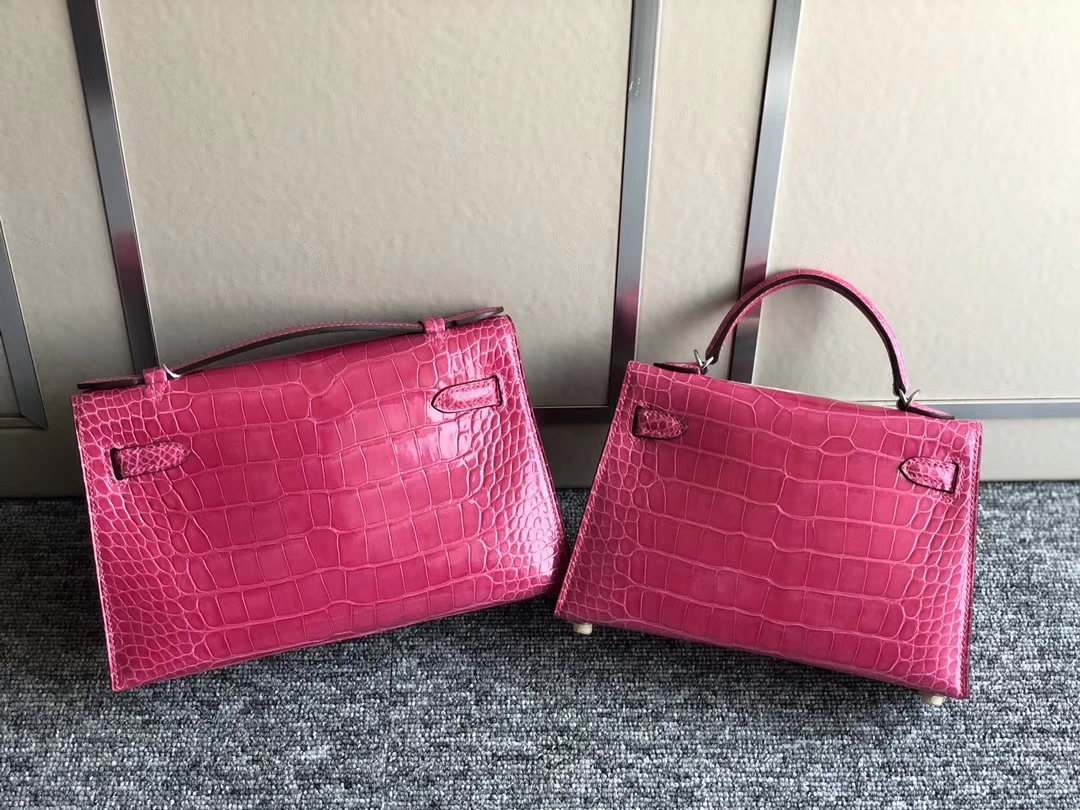 hermès(爱马仕)mini kelly pochette 22cm alligator