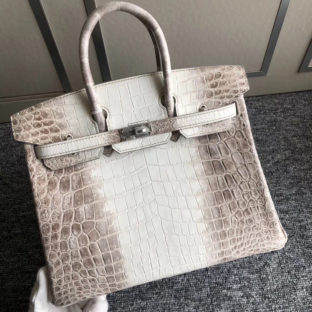 hermès(爱马仕)birkin 铂金包 himalaya 喜马拉雅 银