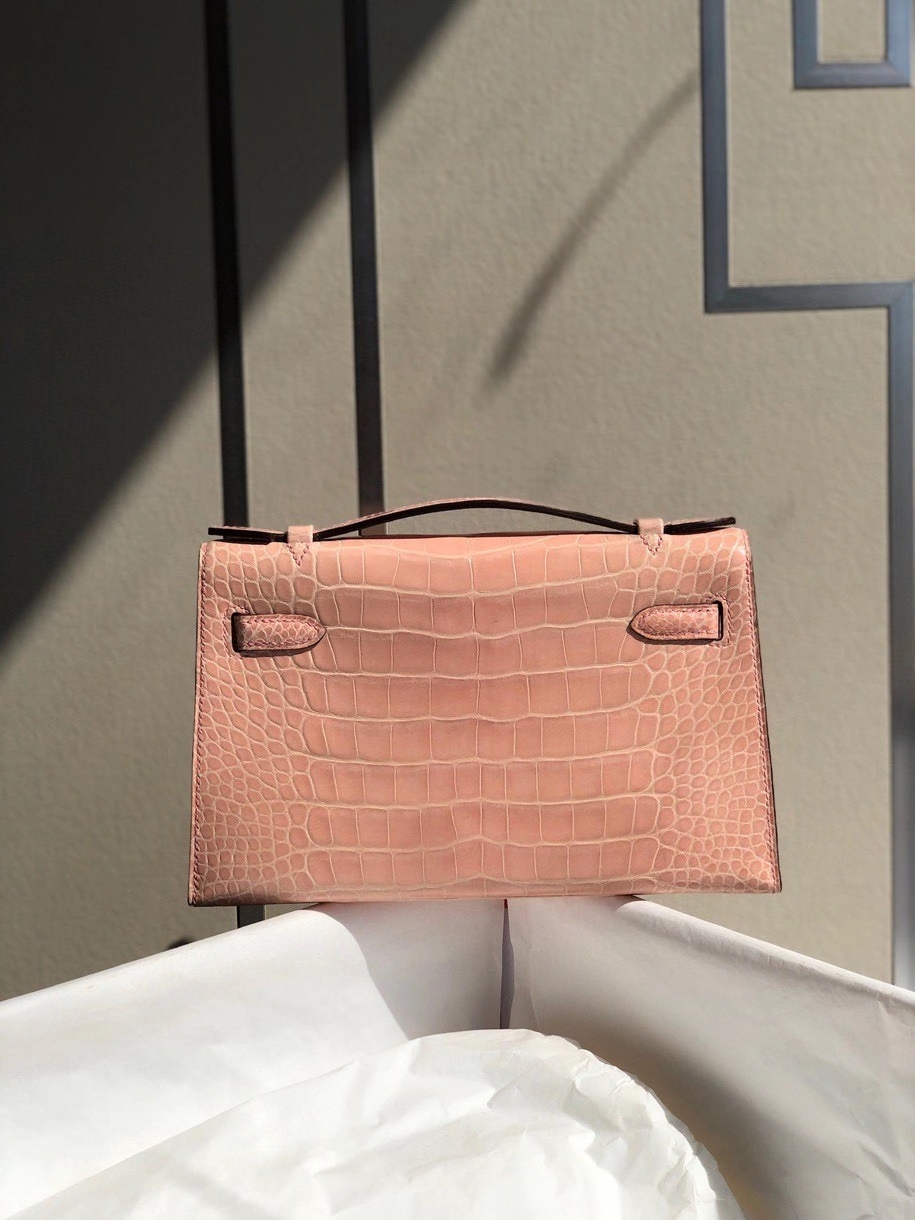 hermès(爱马仕)mini kelly pochette 22cm alligator